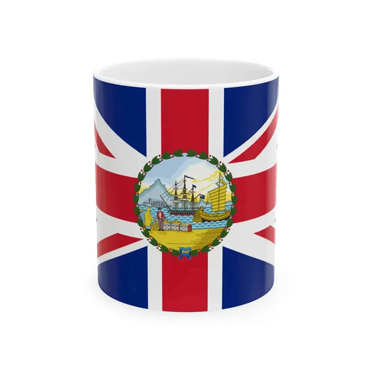 Flag of the Governor of Hong Kong 1955-1959 (China) White Coffee Mug 11oz - Go Mug Yourself