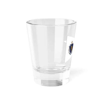Flag of the Governor of Massachusetts (United States) Shot Glass 1.5oz - Go Mug Yourself