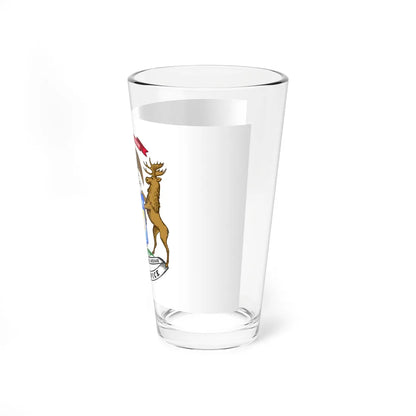 Flag of the Governor of Michigan (United States) Pint Glass 16oz - Go Mug Yourself