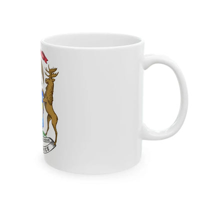 Flag of the Governor of Michigan (United States) White Coffee Mug - Go Mug Yourself
