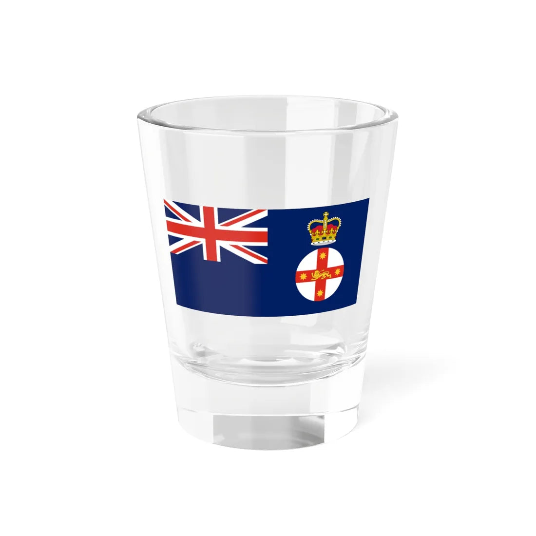 Flag of the Governor of New South Wales (Australia) Shot Glass 1.5oz 1.5oz - Go Mug Yourself