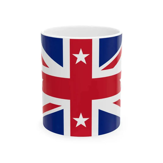 Flag of the Governor of New Zealand 1868-1874 (New Zealand) White Coffee Mug 11oz - Go Mug Yourself