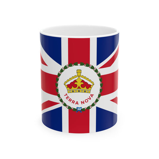 Flag of the Governor of Newfoundland 1870-1904 (Canada) White Coffee Mug-11oz-Go Mug Yourself