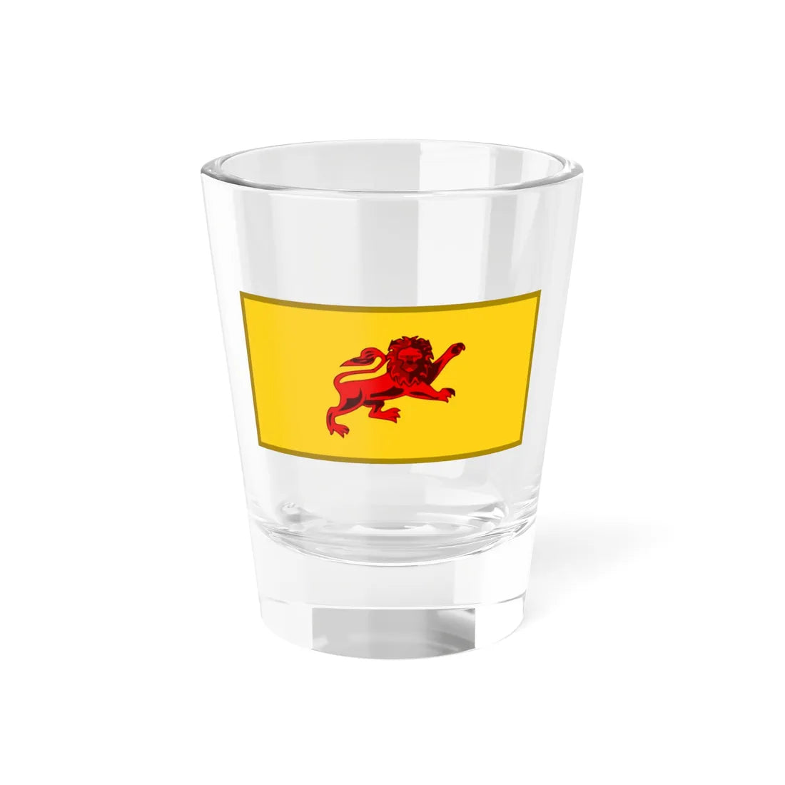 Flag of the Governor of North Borneo 1882-1903 (Malaysia) Shot Glass 1.5oz 1.5oz - Go Mug Yourself