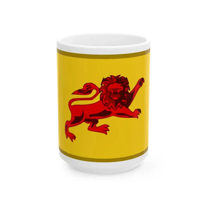 Flag of the Governor of North Borneo 1882-1903 (Malaysia) White Coffee Mug 15oz - Go Mug Yourself