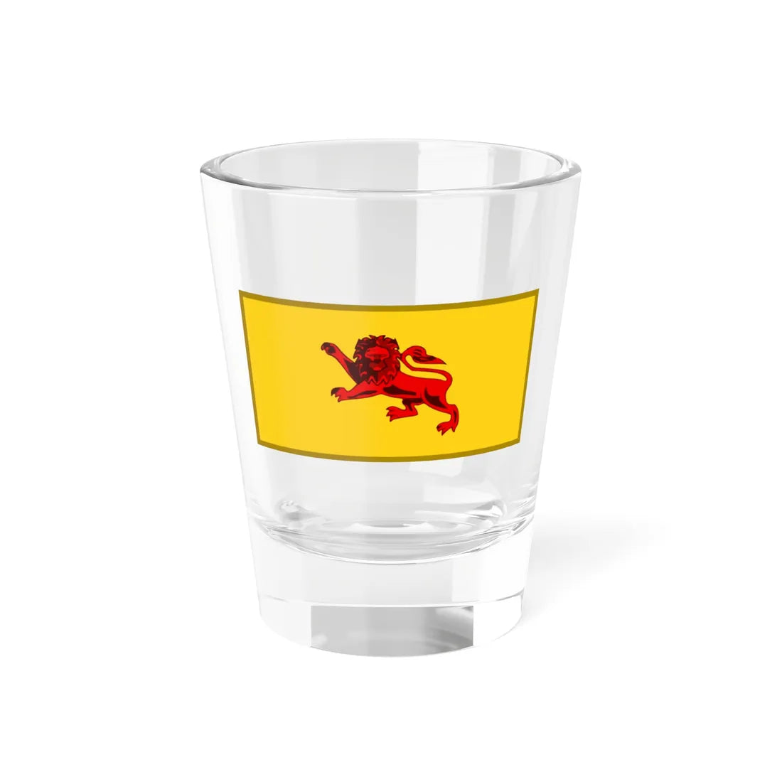Flag of the Governor of North Borneo 1903-1915 (Malaysia) Shot Glass 1.5oz 1.5oz - Go Mug Yourself
