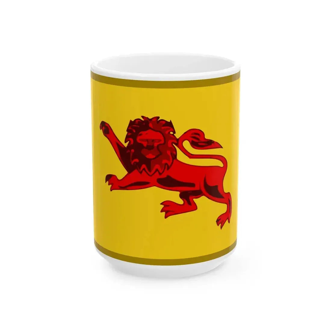 Flag of the Governor of North Borneo 1903-1915 (Malaysia) White Coffee Mug 15oz - Go Mug Yourself