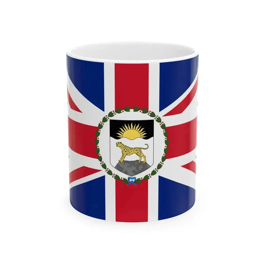 Flag of the Governor of Nyasaland 1914-1925 (Malawi) White Coffee Mug 11oz - Go Mug Yourself