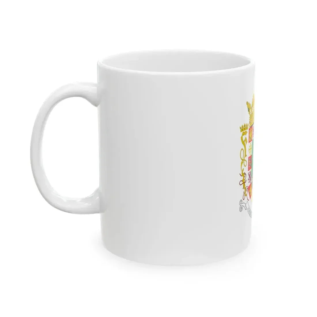 Flag of the Governor of Puerto Rico (United States) White Coffee Mug - Go Mug Yourself