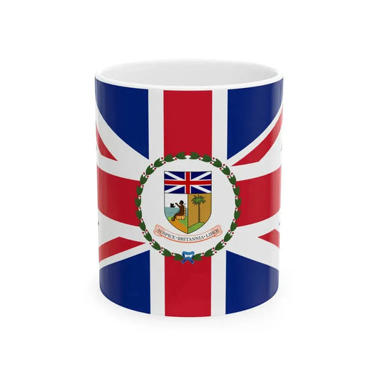 Flag of the Governor of Sierra Leone 1916-1961 (Sierra Leone) White Coffee Mug 11oz - Go Mug Yourself