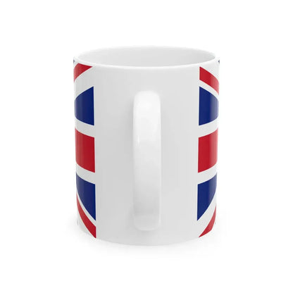 Flag of the Governor of Sierra Leone 1916-1961 (Sierra Leone) White Coffee Mug - Go Mug Yourself
