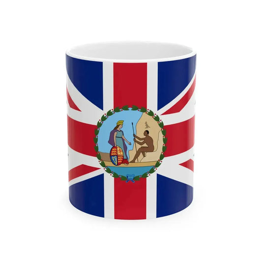 Flag of the Governor of South Australia 1876-1904 (Australia) White Coffee Mug 11oz - Go Mug Yourself