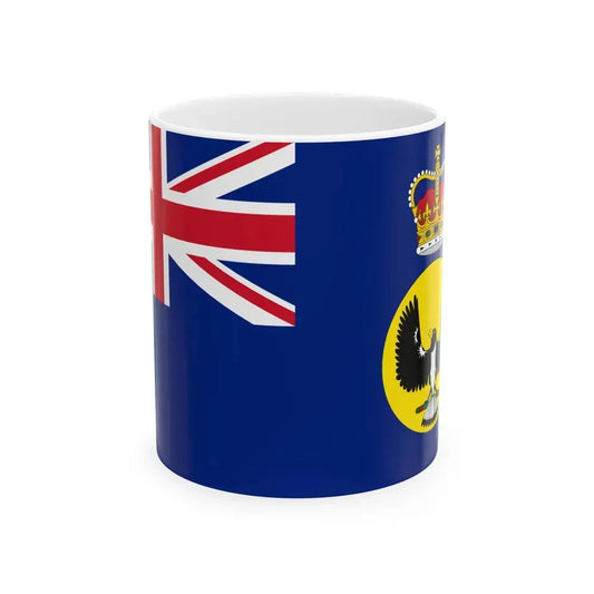 Flag of the Governor of South Australia (Australia) White Coffee Mug 11oz - Go Mug Yourself