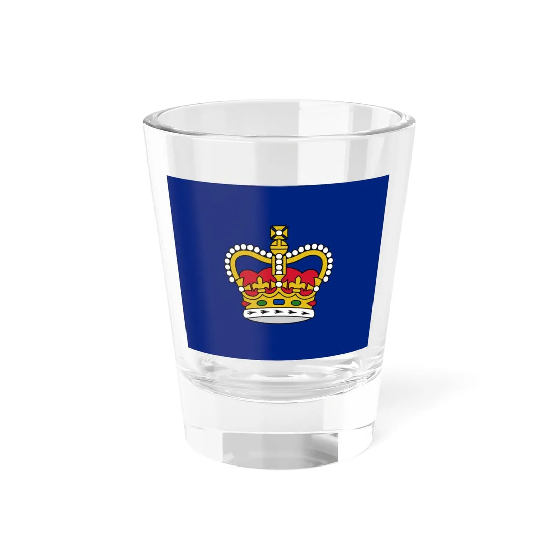 Flag of the Governor of Southern Rhodesia 1952-1970 (Zimbabwe) Shot Glass 1.5oz 1.5oz - Go Mug Yourself