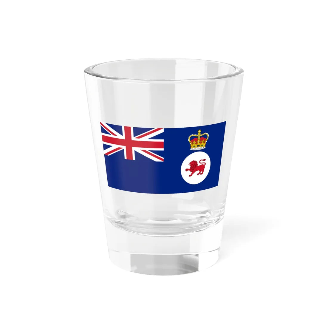 Flag of the Governor of Tasmania (Australia) Shot Glass 1.5oz 1.5oz - Go Mug Yourself