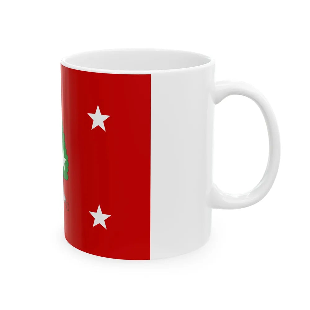 Flag of the Governor of Tennessee (United States) White Coffee Mug - Go Mug Yourself