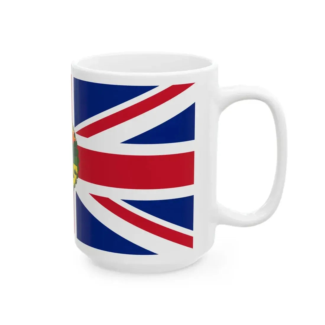 Flag of the Governor of the Gold Coast 1877-1957 (Ghana) White Coffee Mug - Go Mug Yourself