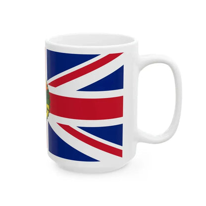 Flag of the Governor of the Gold Coast 1877-1957 (Ghana) White Coffee Mug - Go Mug Yourself