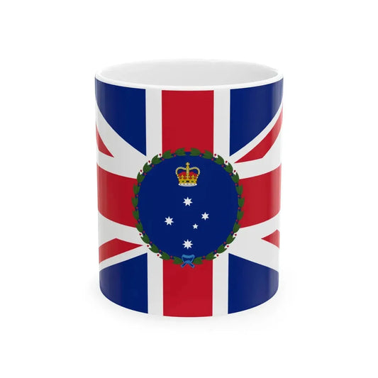 Flag of the Governor of Victoria 1952-1984 (Australia) White Coffee Mug 11oz - Go Mug Yourself