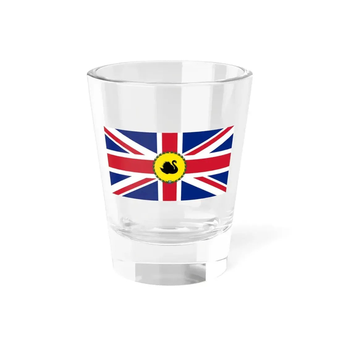 Flag of the Governor of Western Australia 1870-1953 (Australia) Shot Glass 1.5oz 1.5oz - Go Mug Yourself