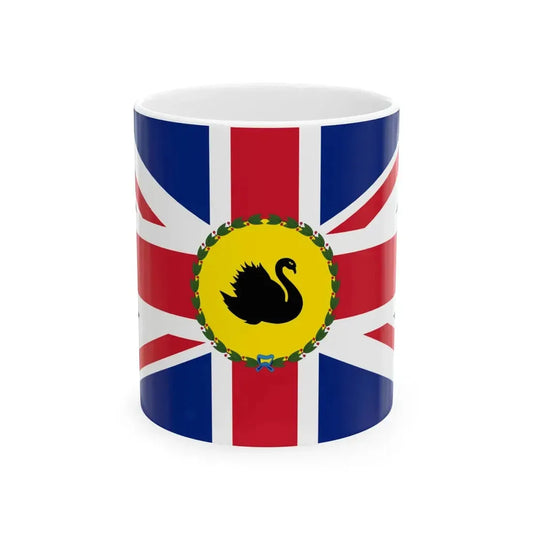 Flag of the Governor of Western Australia 1870-1953 (Australia) White Coffee Mug 11oz - Go Mug Yourself
