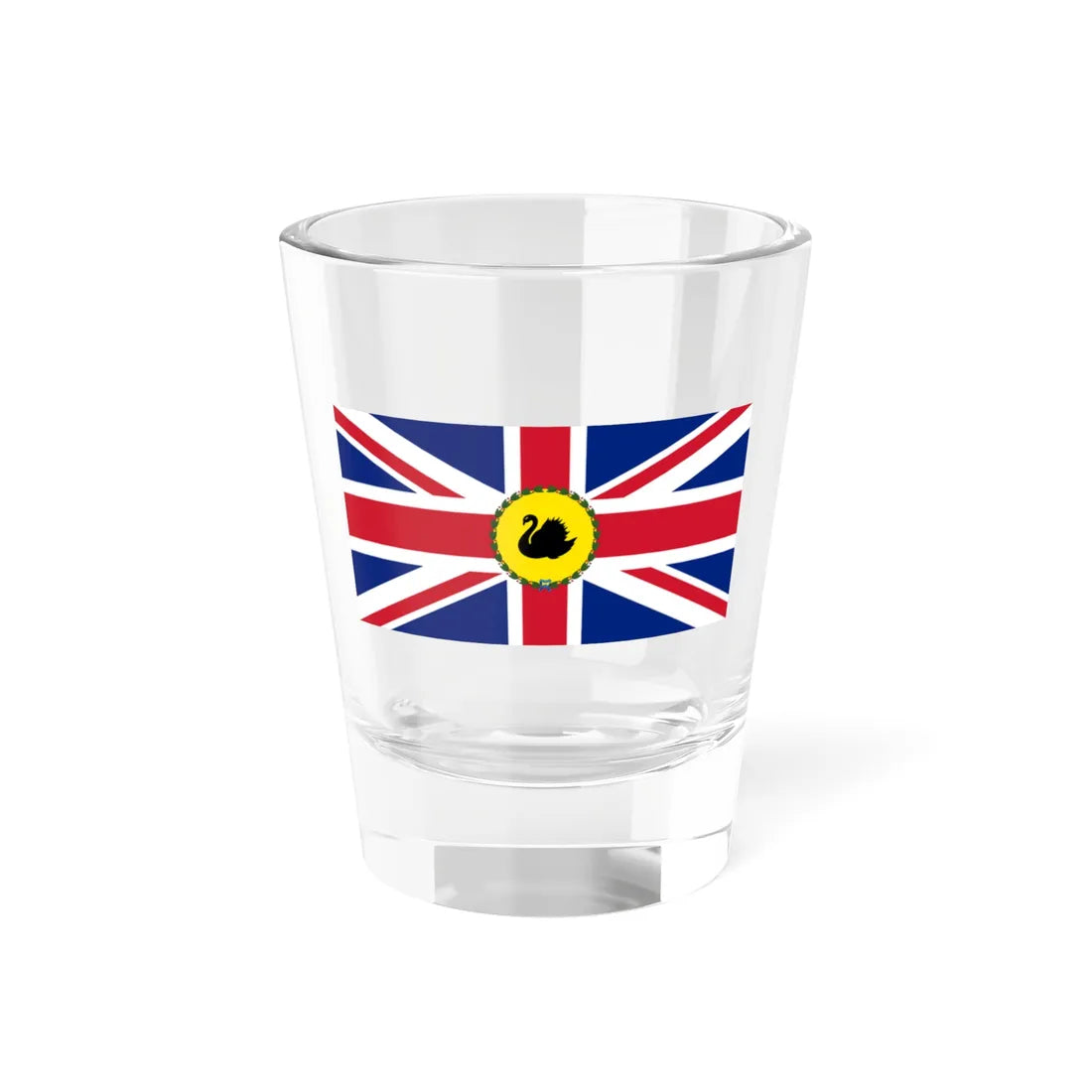 Flag of the Governor of Western Australia 1953-1988 (Australia) Shot Glass 1.5oz 1.5oz - Go Mug Yourself