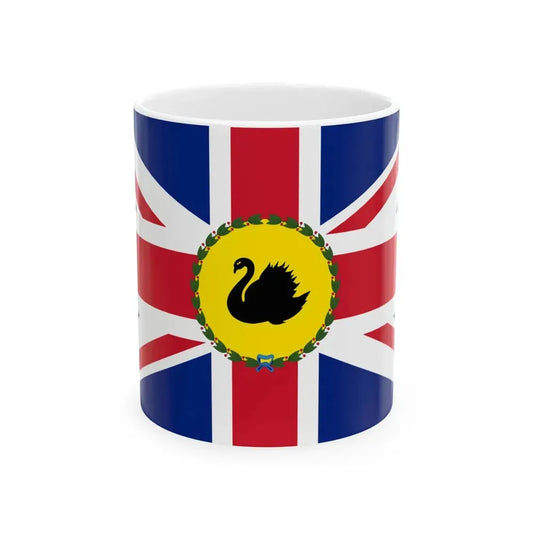 Flag of the Governor of Western Australia 1953-1988 (Australia) White Coffee Mug 11oz - Go Mug Yourself
