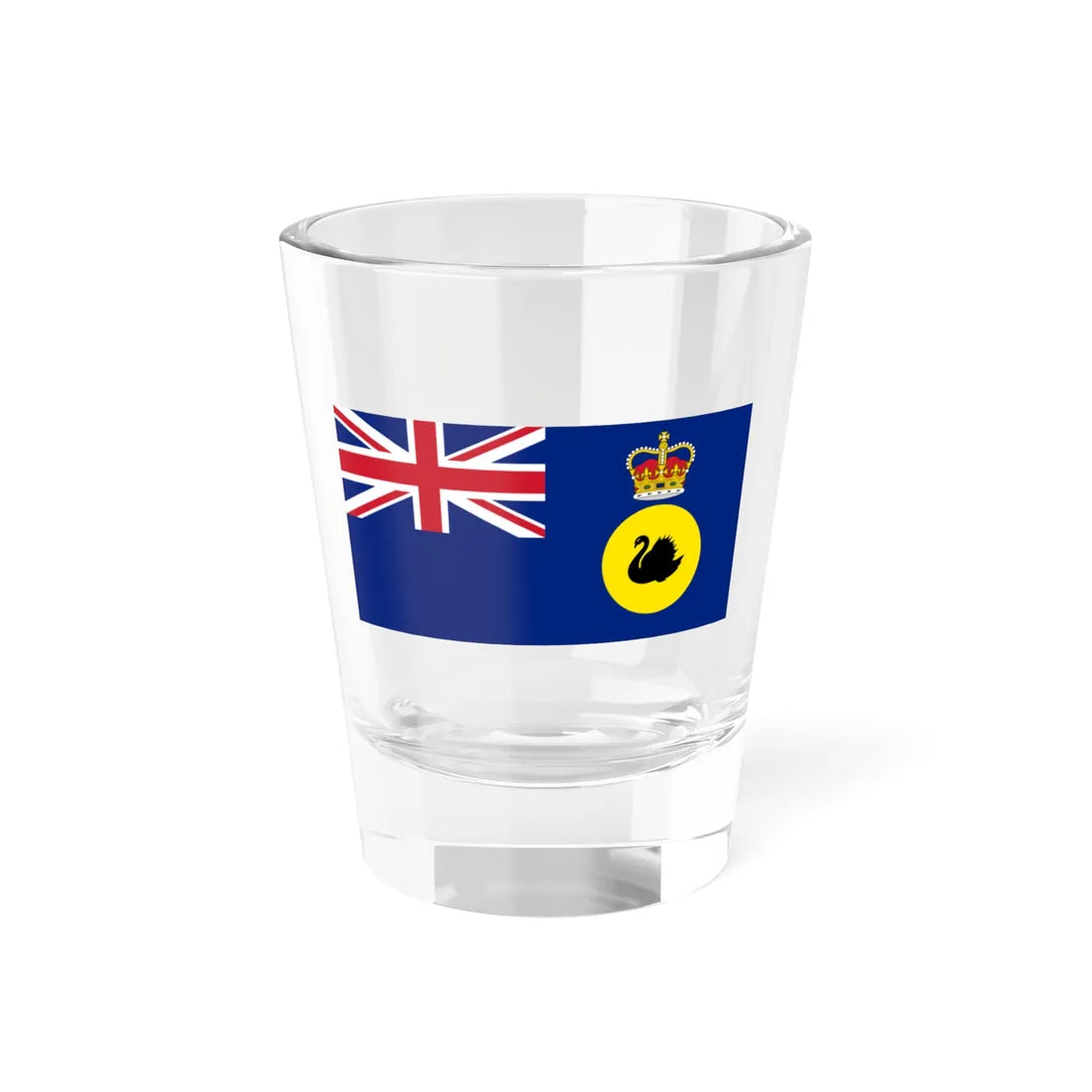 Flag of the Governor of Western Australia (Australia) Shot Glass 1.5oz 1.5oz - Go Mug Yourself