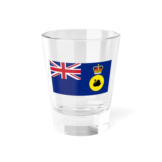 Flag of the Governor of Western Australia (Australia) Shot Glass 1.5oz 1.5oz - Go Mug Yourself