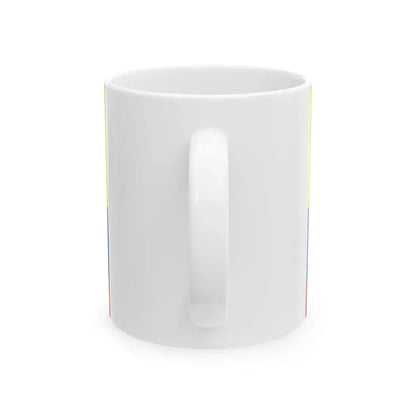 Flag of the Gran Colombia 1819-1820 version 1 (Colombia) White Coffee Mug - Go Mug Yourself