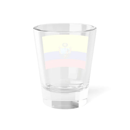Flag of the Gran Colombia 1819-1820 version 2 (Colombia) Shot Glass 1.5oz - Go Mug Yourself