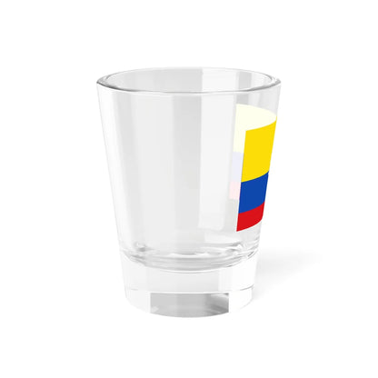 Flag of the Gran Colombia 1820-1821 version 3 (Colombia) Shot Glass 1.5oz - Go Mug Yourself