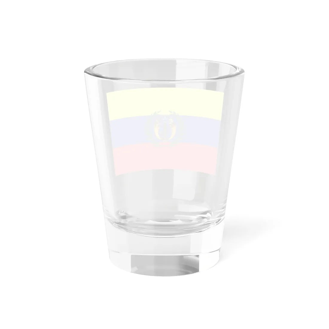 Flag of the Gran Colombia 1821-1830 version 1 (Colombia) Shot Glass 1.5oz - Go Mug Yourself