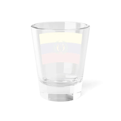 Flag of the Gran Colombia 1821-1830 version 1 recolor (Colombia) Shot Glass 1.5oz - Go Mug Yourself