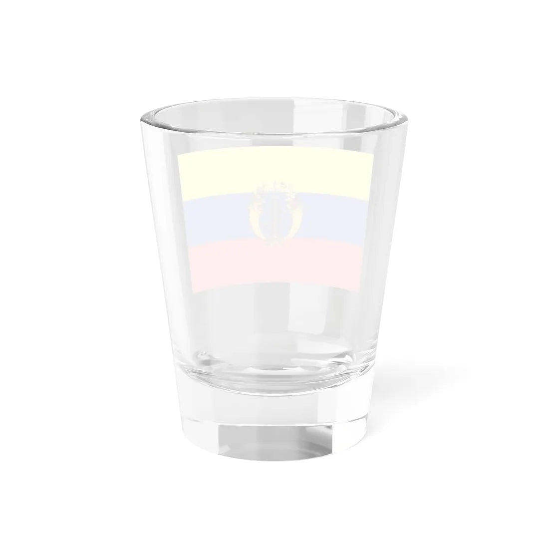 Flag of the Gran Colombia 1821-1830 version 2 (Colombia) Shot Glass 1.5oz - Go Mug Yourself