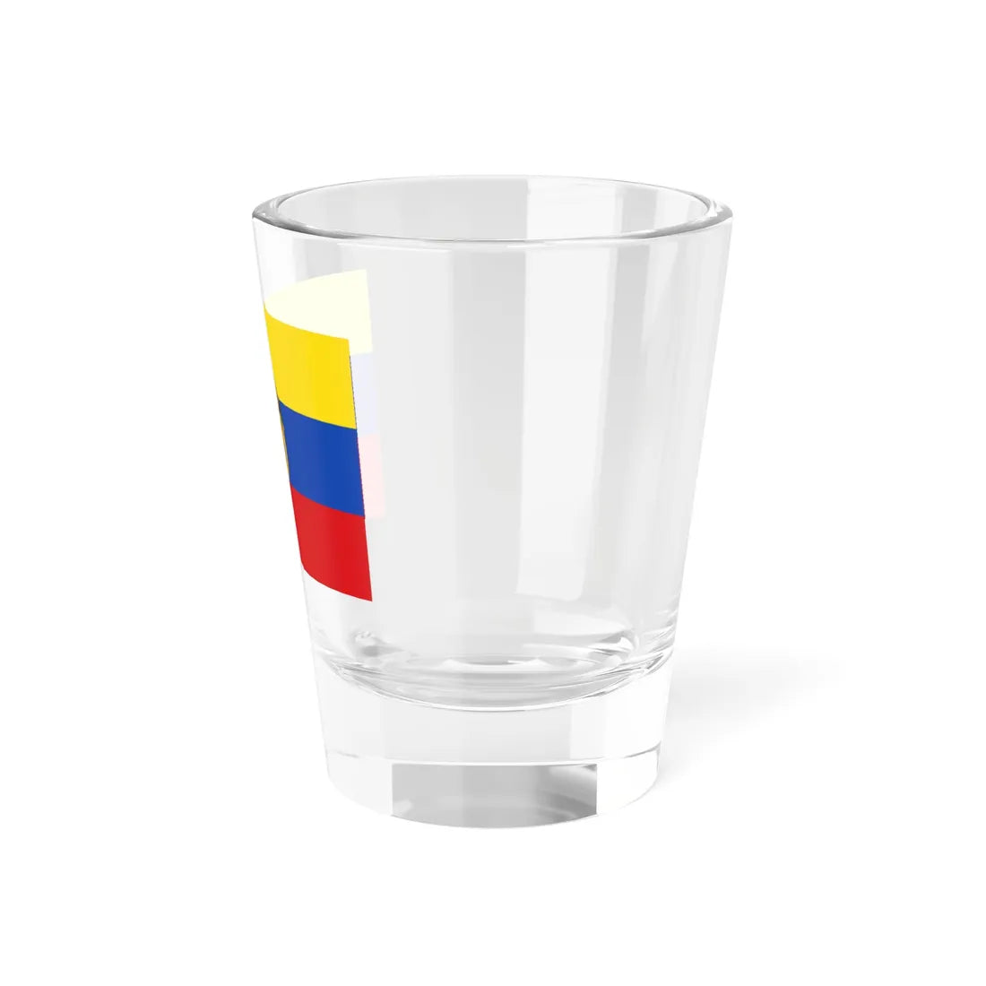 Flag of the Gran Colombia 1821-1830 version 2 (Colombia) Shot Glass 1.5oz - Go Mug Yourself