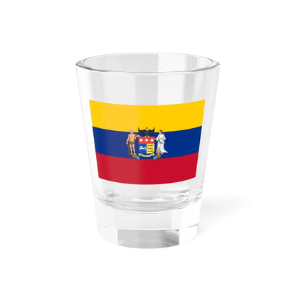 Flag of the Gran Colombia 1822 proposal (Colombia) Shot Glass 1.5oz 1.5oz - Go Mug Yourself