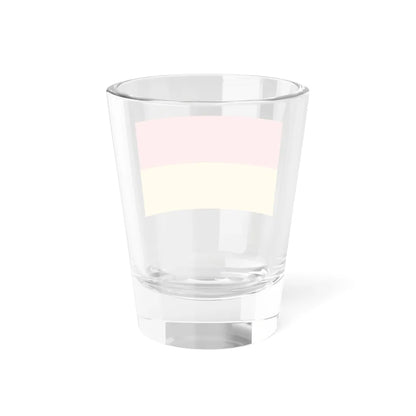 Flag of the Grand Duchy of Baden 1855-1891 (Germany) Shot Glass 1.5oz - Go Mug Yourself
