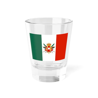 Flag of the Grand Duchy of Tuscany 1848-1849 (Italy) Shot Glass 1.5oz 1.5oz - Go Mug Yourself