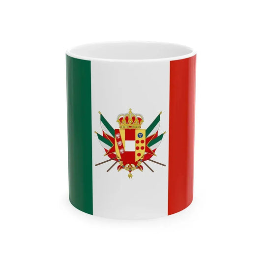 Flag of the Grand Duchy of Tuscany 1848-1849 (Italy) White Coffee Mug 11oz - Go Mug Yourself