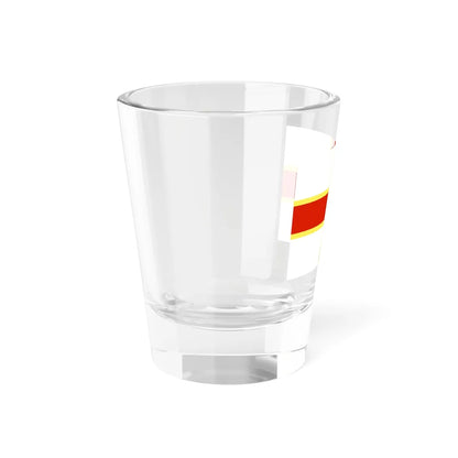Flag of the Grand Duchy of Tuscany c. 1737 - c. 1749 (Italy) Shot Glass 1.5oz - Go Mug Yourself
