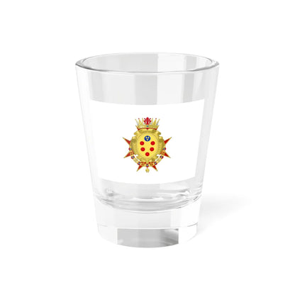 Flag of the Grand Duchy of Tuscany Medici period (Italy) Shot Glass 1.5oz 1.5oz - Go Mug Yourself