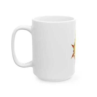 Flag of the Grand Duchy of Tuscany Medici period (Italy) White Coffee Mug - Go Mug Yourself