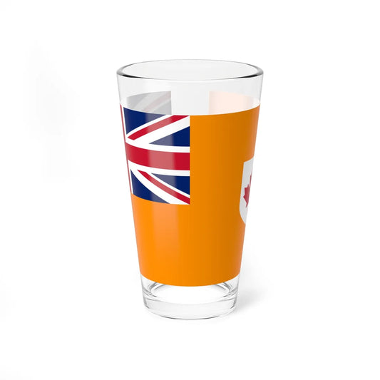 Flag of the Grand Orange Lodge of Canada (Canada) Pint Glass 16oz 16oz - Go Mug Yourself