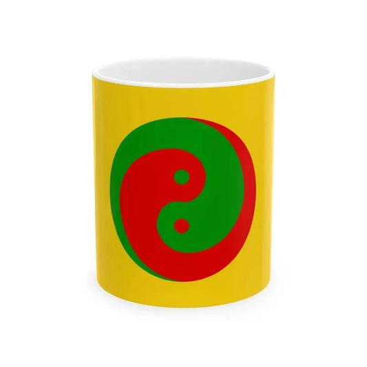 Flag of the Great Way Municipal Government of Shanghai large (China) White Coffee Mug 11oz - Go Mug Yourself