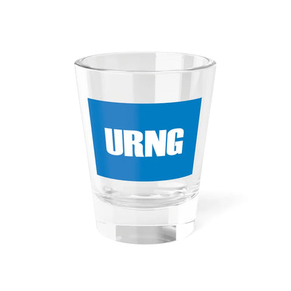 Flag of the Guatemalan National Revolutionary Unity (Guatemala) Shot Glass 1.5oz 1.5oz - Go Mug Yourself