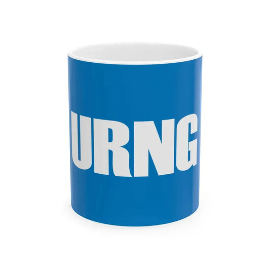 Flag of the Guatemalan National Revolutionary Unity (Guatemala) White Coffee Mug 11oz - Go Mug Yourself