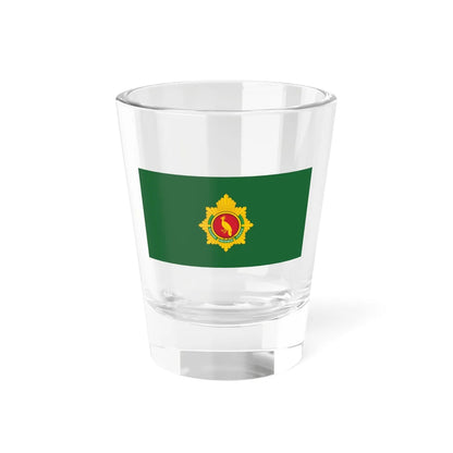 Flag of the Guyana Defence Force (Guyana) Shot Glass 1.5oz 1.5oz - Go Mug Yourself