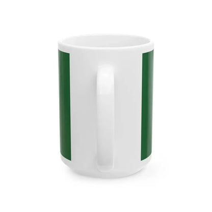 Flag of the Guyana Defence Force (Guyana) White Coffee Mug - Go Mug Yourself