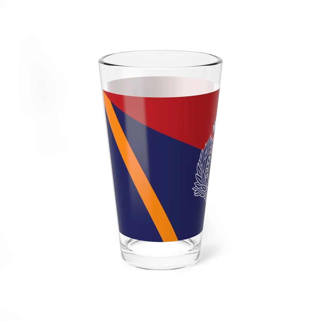 Flag of the Guyana Police Force A Division (Guyana) Pint Glass 16oz - Go Mug Yourself